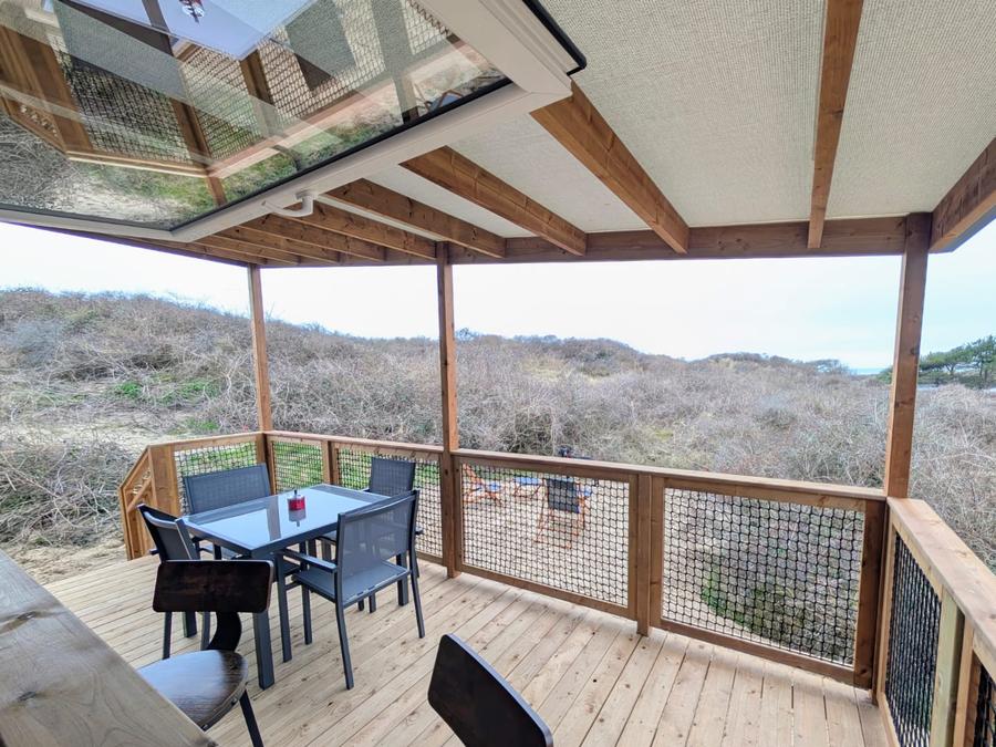 Mobilhome 4 personnes - Cabane vue mer 5