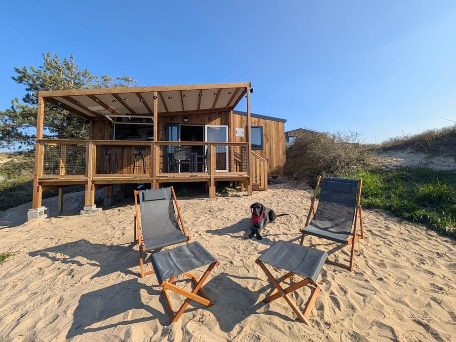 Mobilhome 4 personnes - Cabane vue mer 9