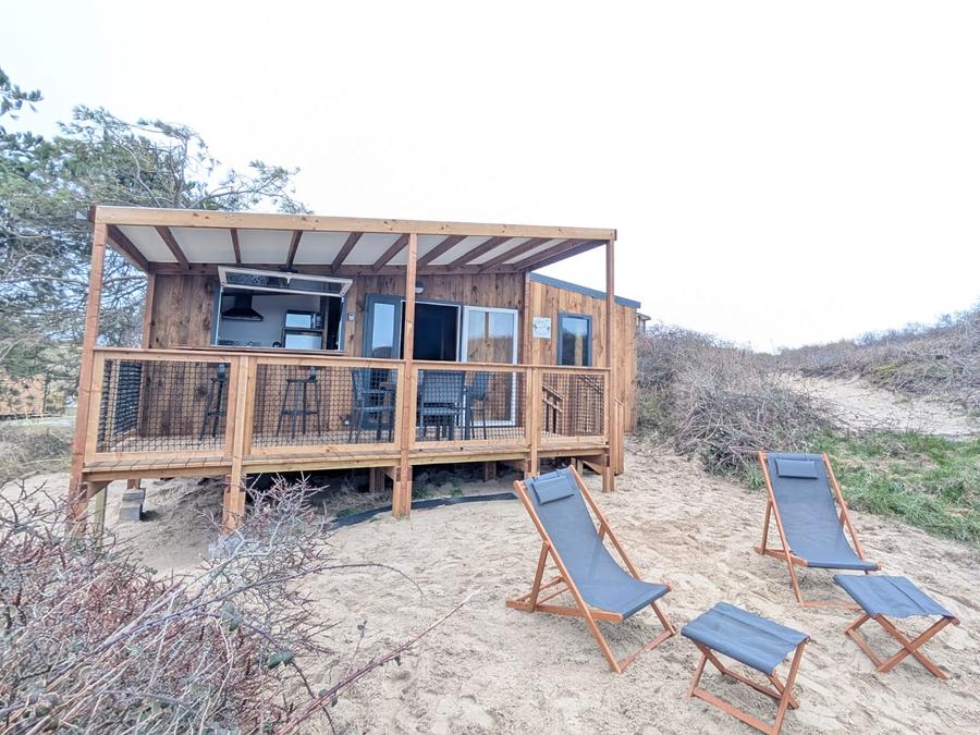 Mobilhome 4 personnes - Cabane vue mer 7