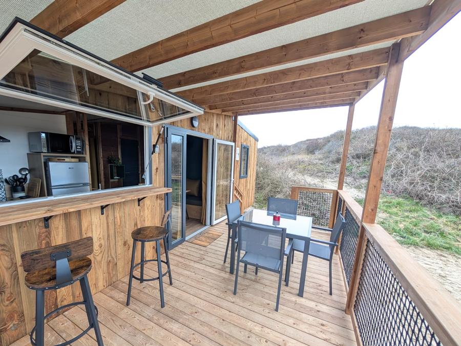 Mobilhome 4 personnes - Cabane vue mer 0