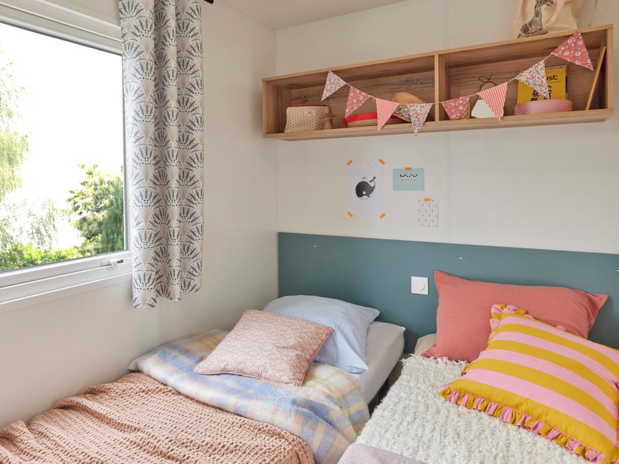 Mobilhome 8 personnes - Prestige Smala - 4 chambres - 2 salles de bains - 2 WC - CLIM - TV + Lave vaisselle 4