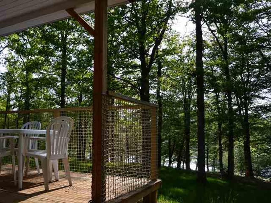 Chalet 4 personnes - Détente 2Ch. 4 / 6 pers (2 personnes supplémentaires possible contacter le camping) 5