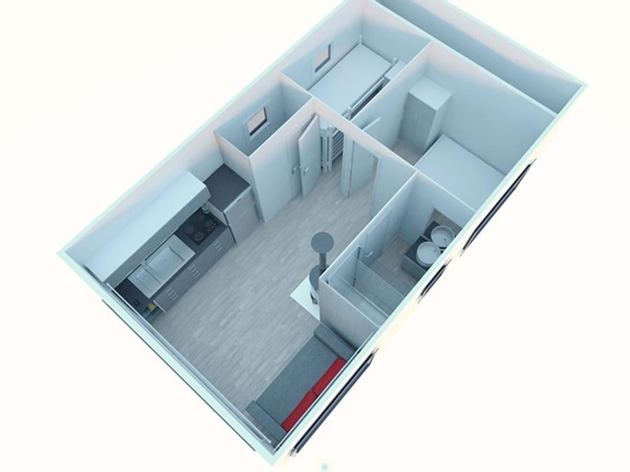 Hébergement 4 personnes - Maison flottante Aquapesca 2ch 9