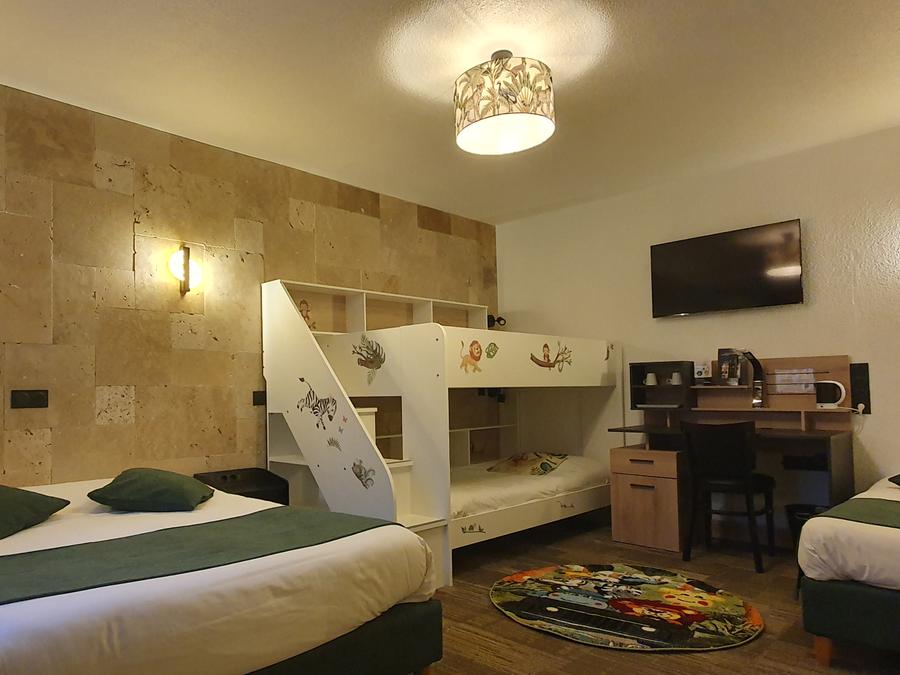 Chambre 5 personnes - Chambre Safari 1