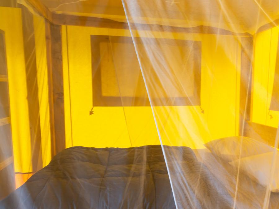Tente en toile et en bois 6 personnes - Tente Lodge 4
