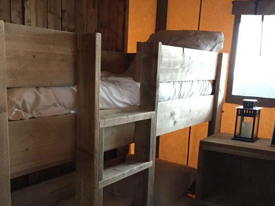 Tente en toile et en bois 6 personnes - Tente Lodge 5