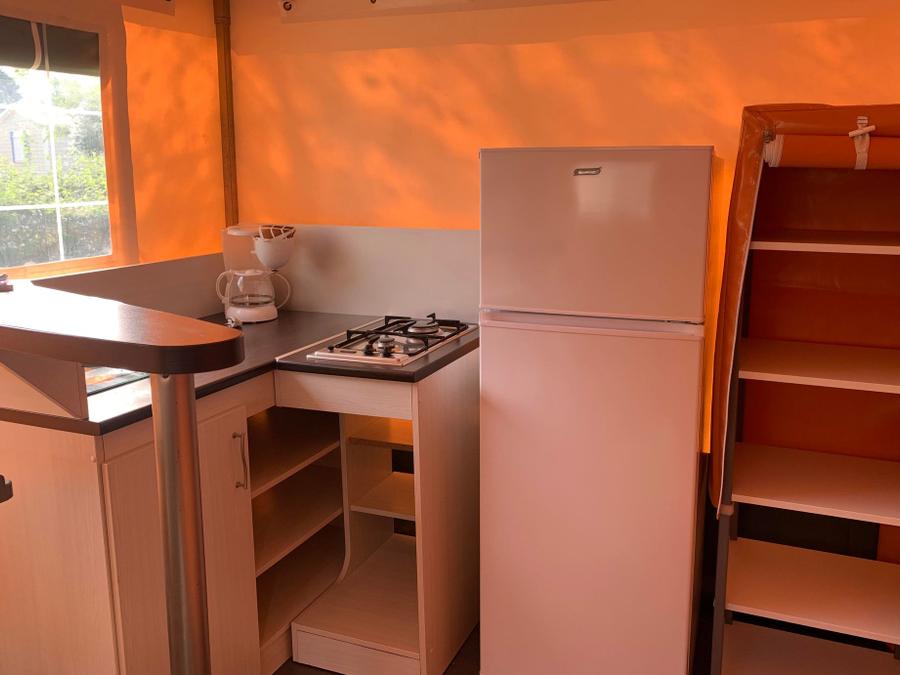 Bungalow toilé 4 personnes - Bungalow toilé 2 chambres 3