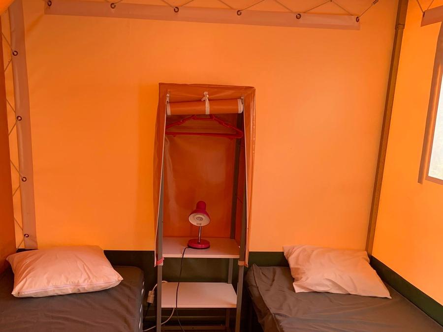 Bungalow toilé 4 personnes - Bungalow toilé 2 chambres 2