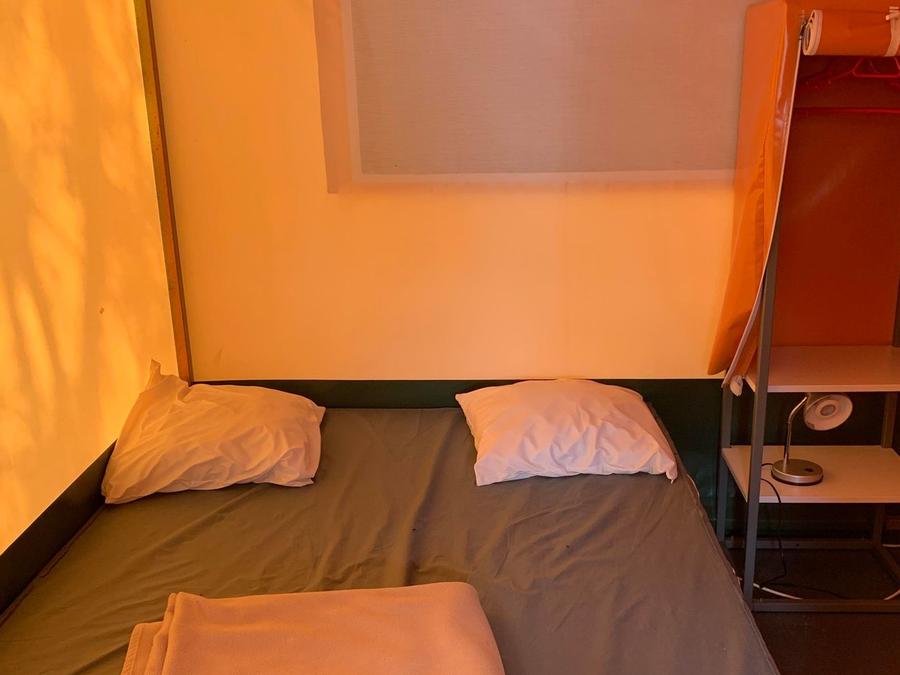 Bungalow toilé 4 personnes - Bungalow toilé 2 chambres 1