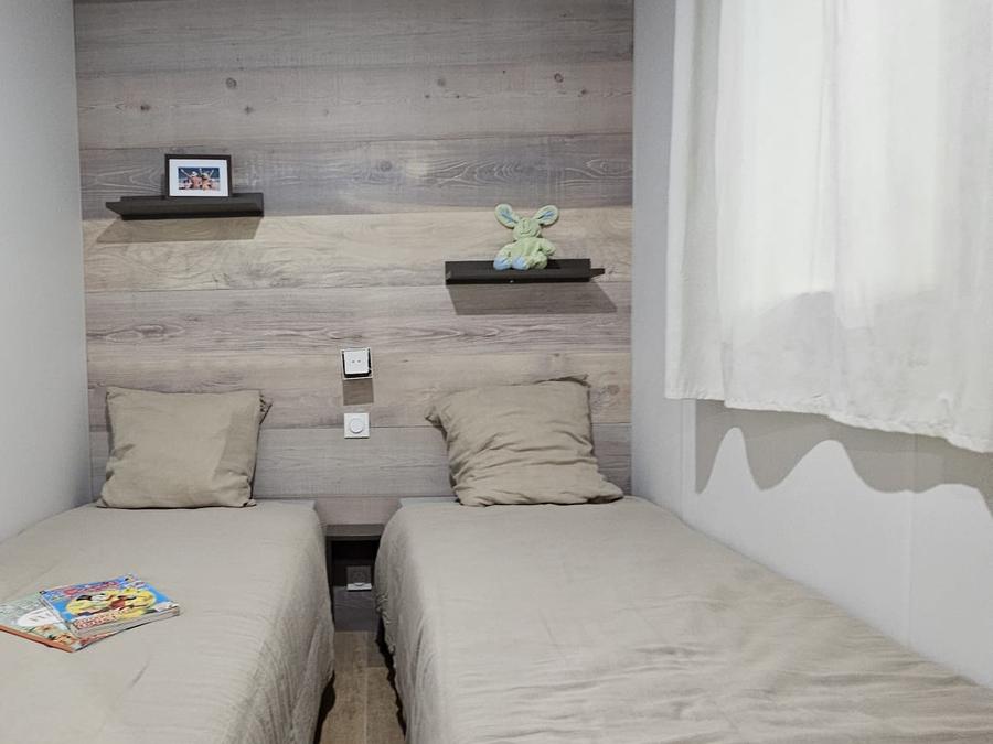 Mobilhome 4 personnes - Mobilhome premium AVEC VUE et climatisation 2 chambres 4 personnes 2