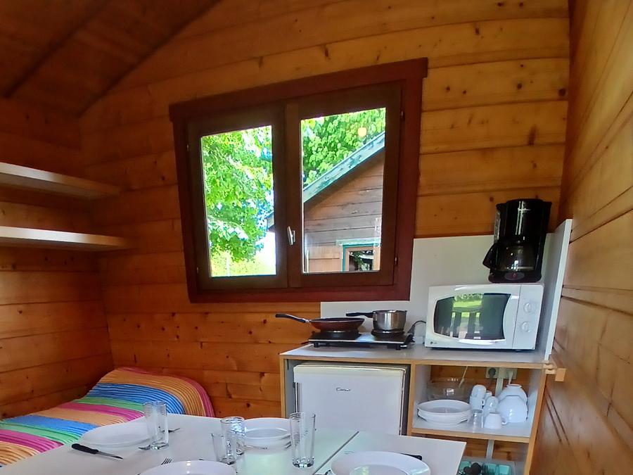 Chalet 4 personnes - 20m² - 1 chambre (sans sanitaires) 7