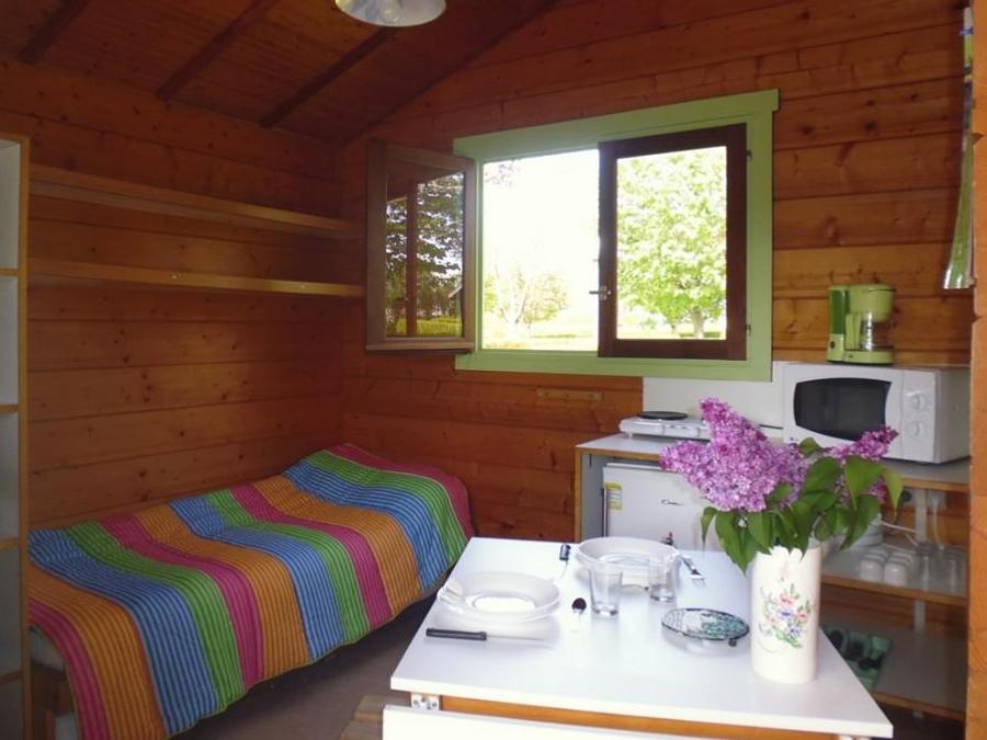 Chalet 4 personnes - 20m² - 1 chambre (sans sanitaires) 1