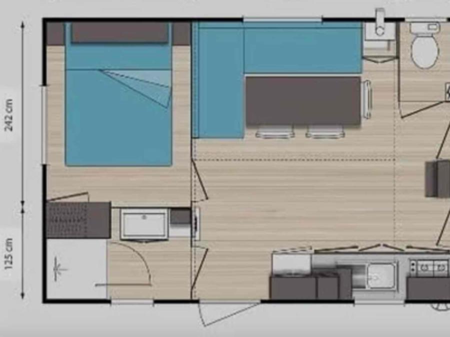 Mobilhome 8 personnes - familial 9