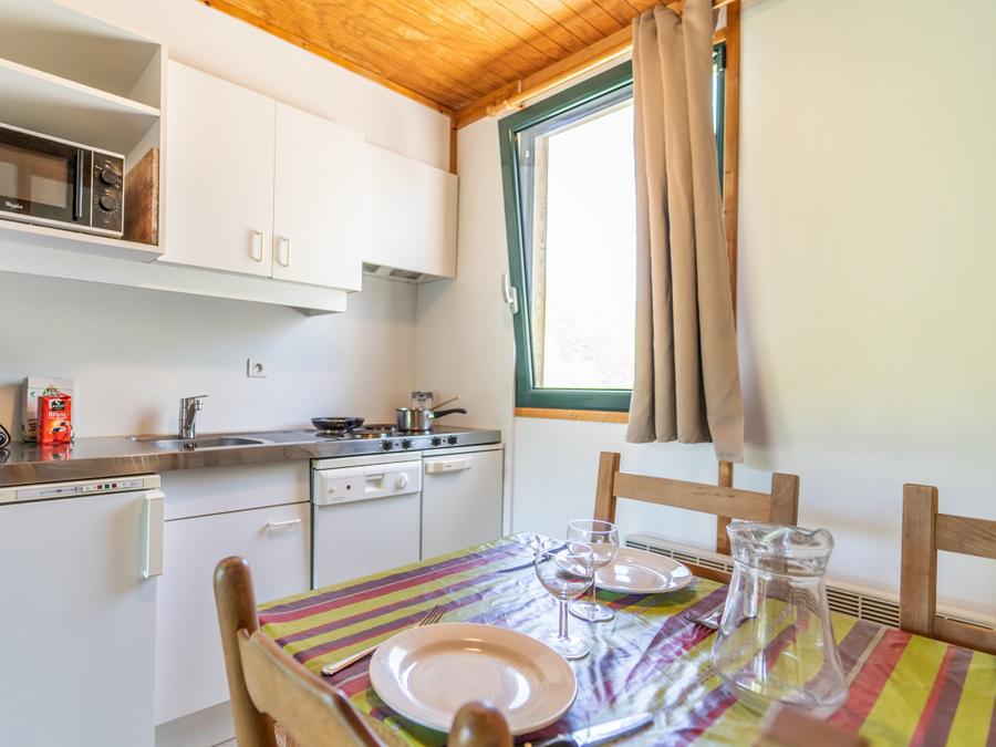 Chalet 6 personnes - Chalet en HARMONIE avec la nature - 31m² - 2 chambres avec vue rivière 5