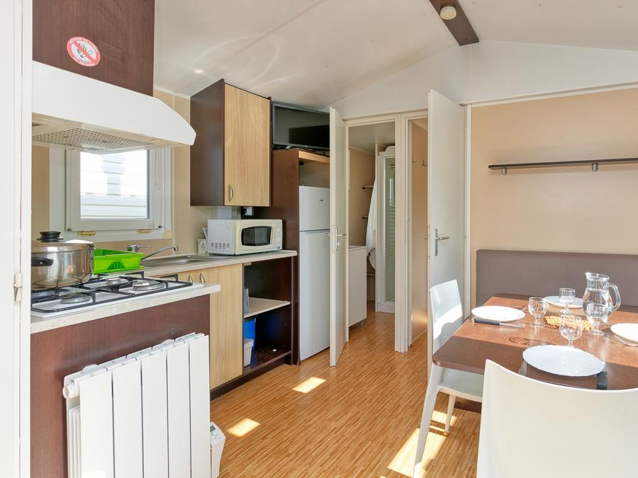 Mobilhome 4 personnes - Mobil-Home Classique Campanule - 2 ch. - TV 2