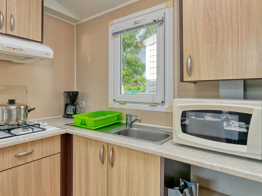 Mobilhome 4 personnes - Mobil-Home Classique Campanule - 2 ch. - TV 3