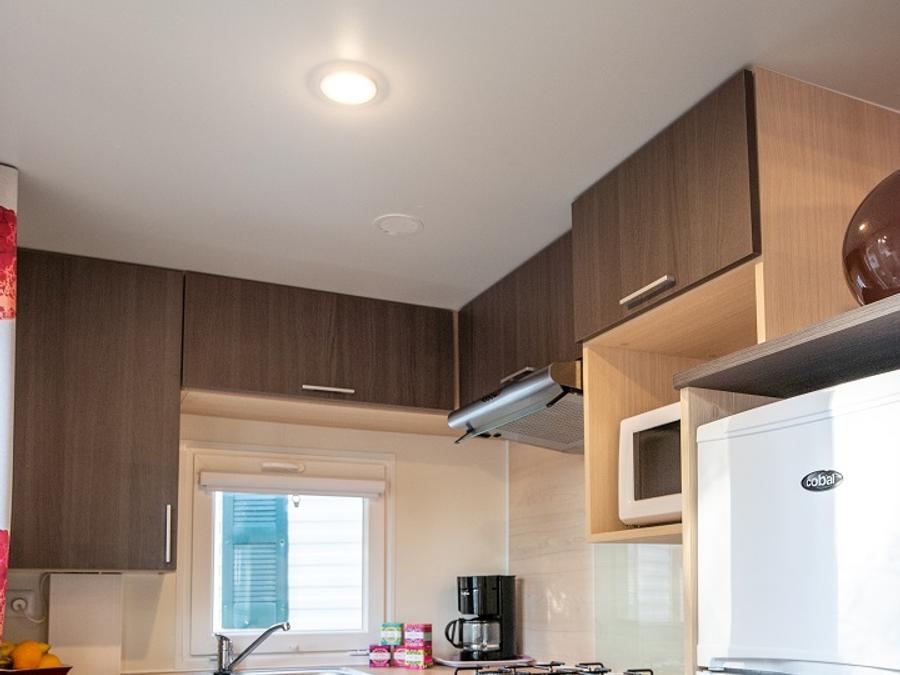Mobilhome 4 personnes - Cottage Grand Confort Glenans 31m² - 2 chambres / Terrasse au sol 2