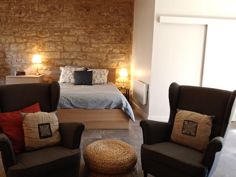 Studio 2 personnes - Le Studio de la pierre 2