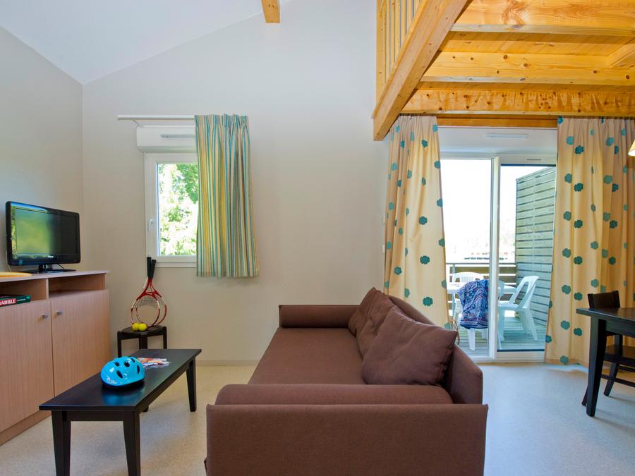 Mobilhome 6 personnes - G/25_COTTAGE 6 PERSONNES PARC 1