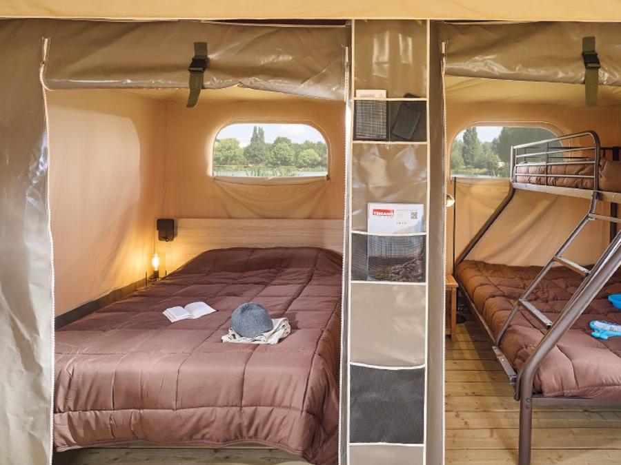 Tente 4 personnes - Tente équipée - 2 chambres 3