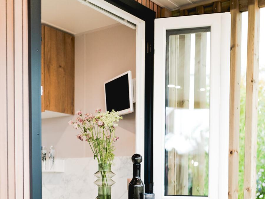 Mobilhome 4 personnes - LUXE XXL 2 chambres (1/4 pers - climatisation - TV - terrasse intégrée couverte + superficie 40m²) 4
