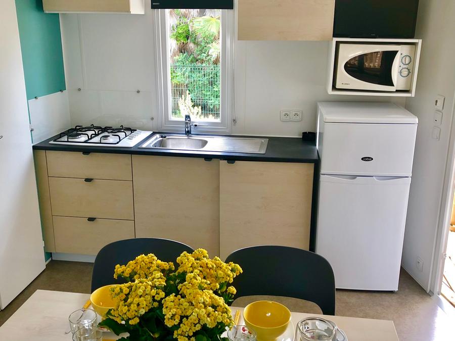 Mobilhome 4 personnes - Mobil-home Loggia Compact - 2 chambres 3