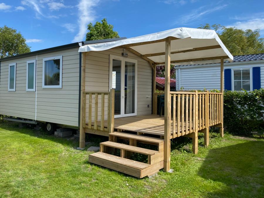 Mobilhome 2 personnes - 1 chambre - terrasse couverte 0