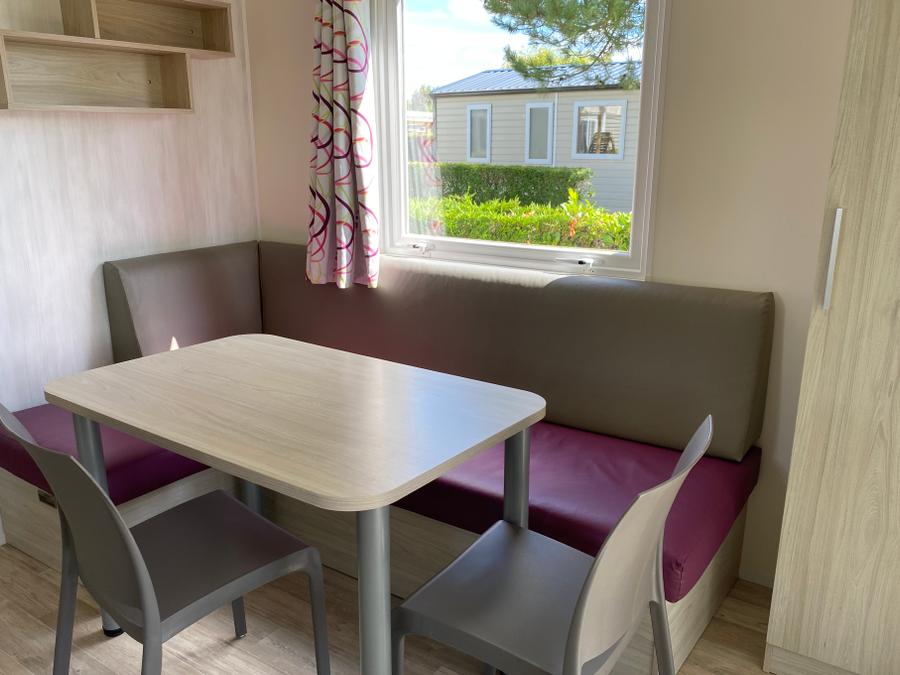 Mobilhome 4 personnes - 2 chambres - terrasse couverte 1