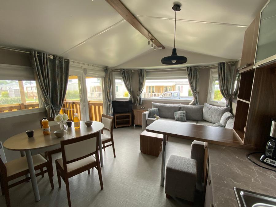 Mobilhome 4 personnes - 2 chambres - terrasse couverte - Prestige 2