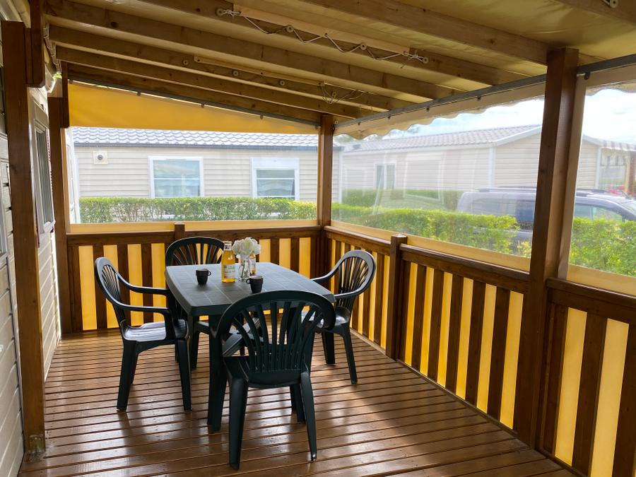 Mobilhome 4 personnes - 2 chambres - terrasse couverte - Prestige 1