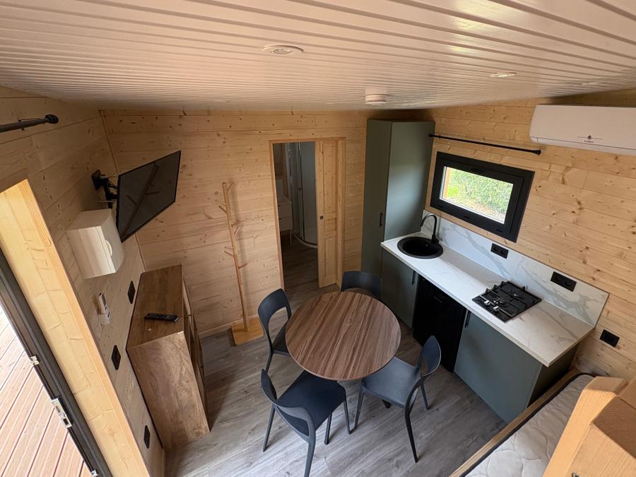 Hébergement 4 personnes - Cabane en bois - avec SPA 0