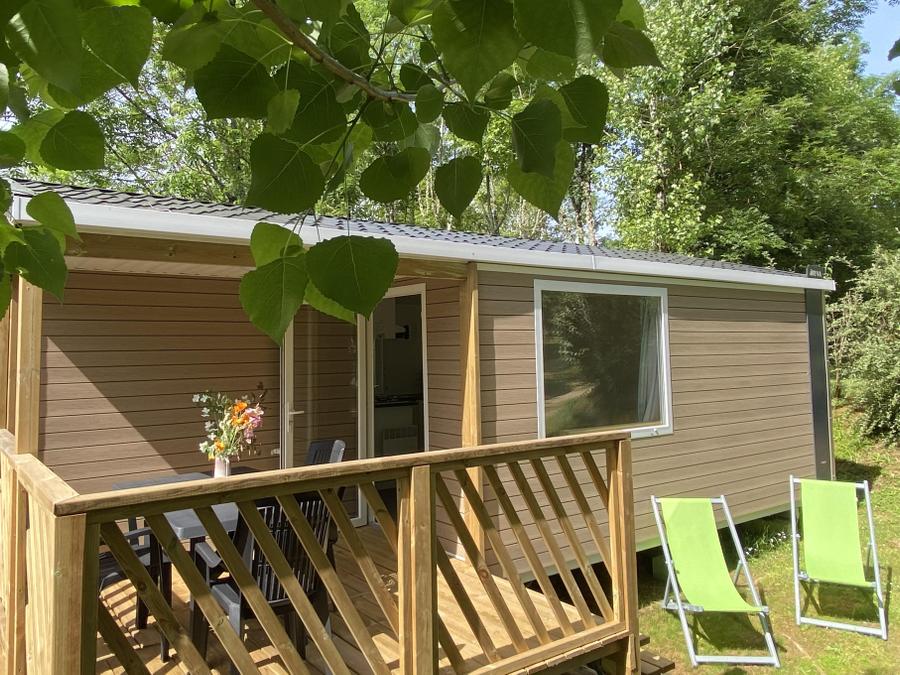 Mobilhome 4 personnes - Mobil-home Premiun Loggia 32m² 2 chambres - Arrivée le Samedi en Juillet et Août 0