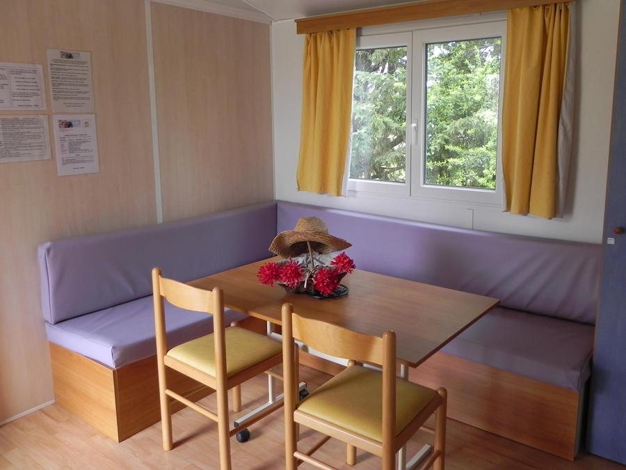 Mobilhome 4 personnes - Mobil-home Eco - Confort 28m² 2 chambres - Arrivée le Samedi en Juillet et Août 2