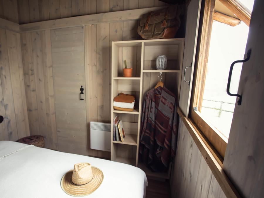 Hébergement 5 personnes - Cabane Lodge Perchée 39m² 2 chambres - Arrivée le Samedi en Juillet et Août 5