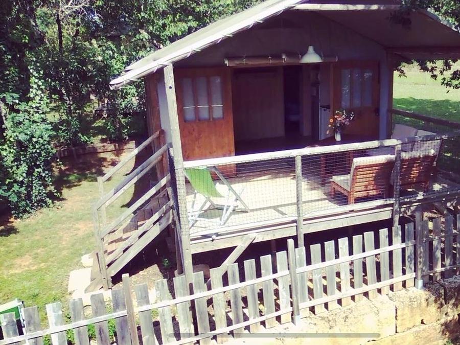 Hébergement 5 personnes - Cabane Lodge Perchée 39m² 2 chambres - Arrivée le Samedi en Juillet et Août 0