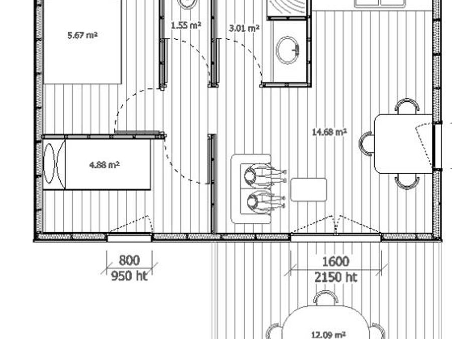 Gîte 4 personnes - Maison JAZZ gîte 9
