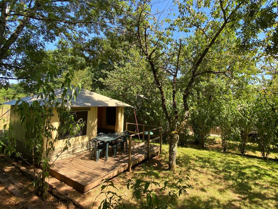 Bungalow toilé 4 personnes - Bungalow toilé 16m² 2 chambres - Arrivée le Samedi en Juillet et Août 0