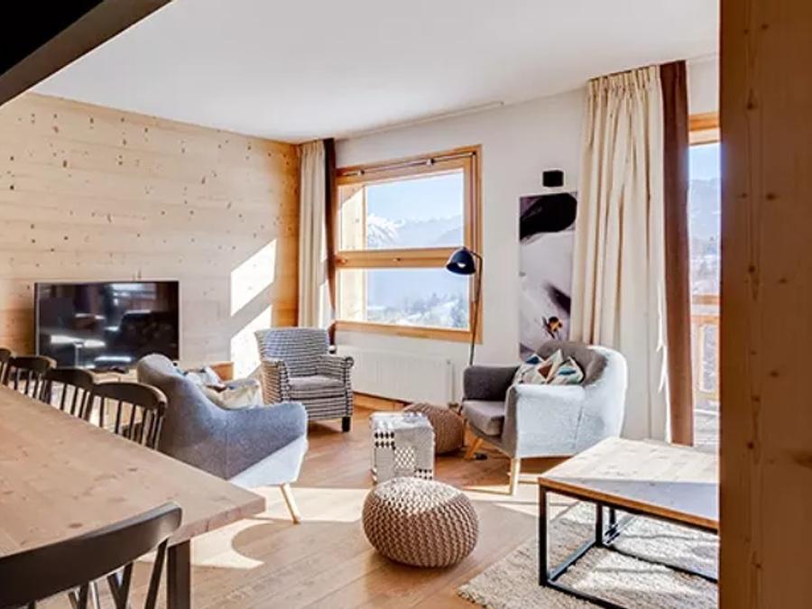Chalet 10 personnes - DEMI-CHALET 5 PIECES 10 PERSONNES VUE MONTAGNE 2