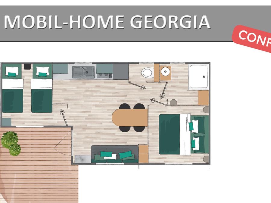 Mobilhome 4 personnes - GEORGIA CONFORT. 9
