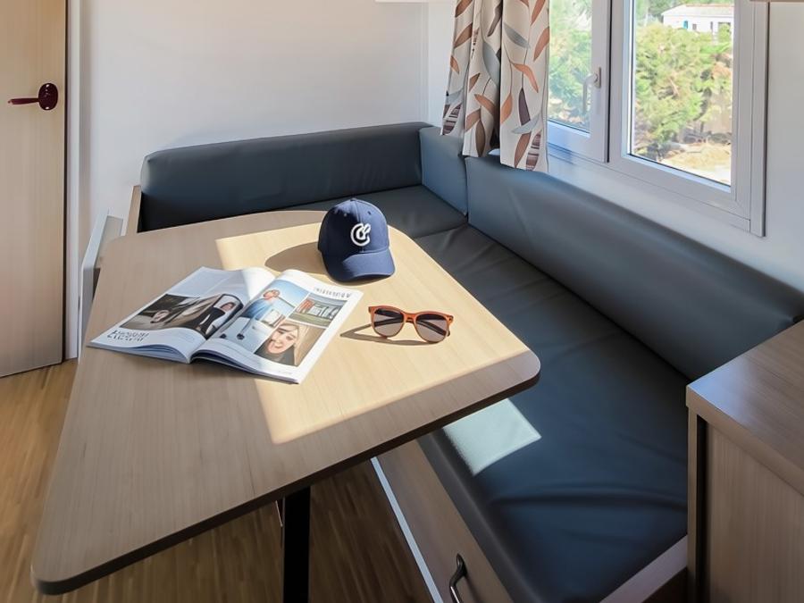 Mobilhome 4 personnes - 4 couchages avec grande terrasse (avec clim) 2