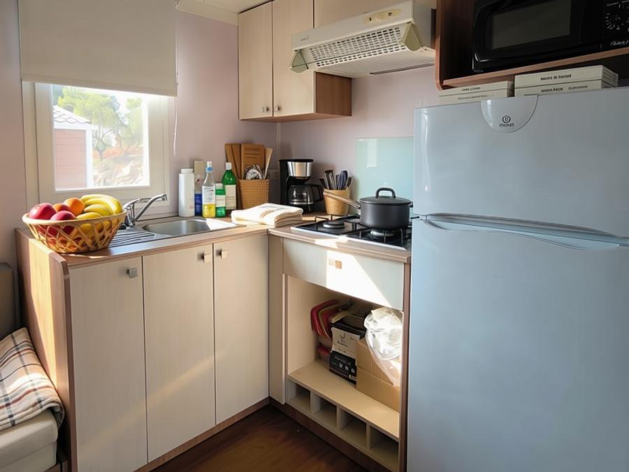 Mobilhome 6 personnes - 6 couchages (avec clim) 1