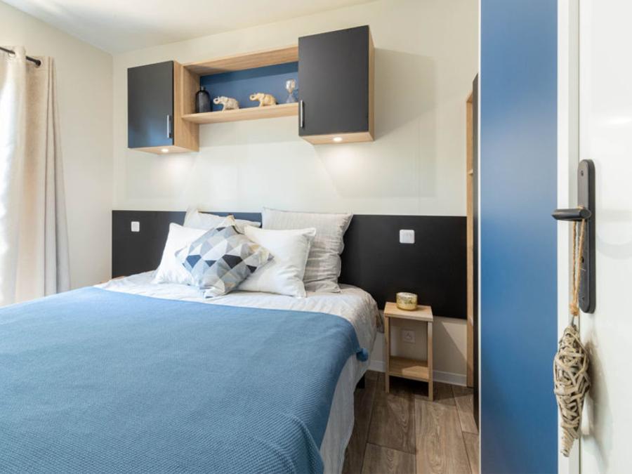 Tente en toile et en bois 6 personnes - Sunêlia Luxe Lodge 3 chambres 2 salles de bain - Draps fournis 3