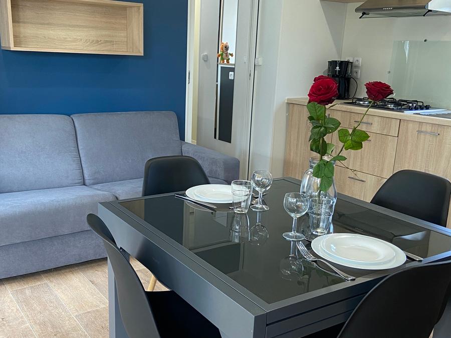 Tente en toile et en bois 6 personnes - Sunêlia Luxe Lodge 3 chambres 2 salles de bain - Draps fournis 1
