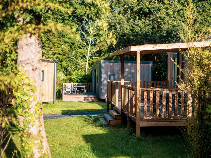 Mobilhome 4 personnes - Sunêlia Luxe Lodge 2 chambres 2 salles de bain - Draps fournis 0