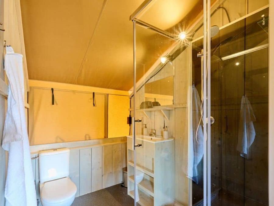 Tente en toile et en bois 9 personnes - Tente Safari 9 personnes - 4 chambres 5