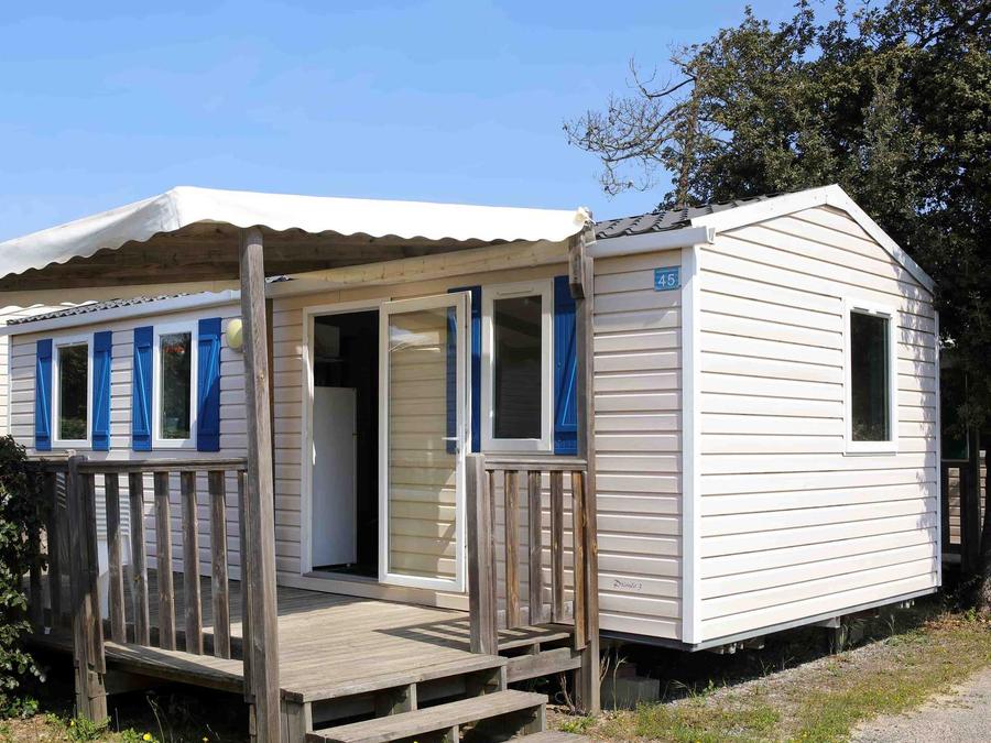 Mobilhome 8 personnes - GRAND LARGE S 30m² / 3 chambres - terrasse couverte 0