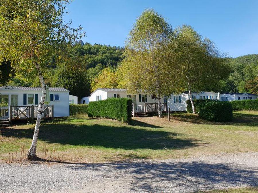 Mobilhome 8 personnes - Mobil home Confort 31m² / 3 chambres + TV + Terrasse non couverte 6/8 pers 1