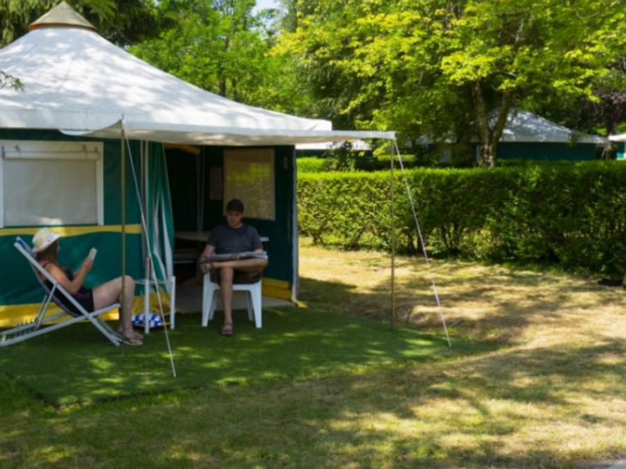 Bungalow toilé 4 personnes - Lodge Eco 2 chambres 4 (sans sanitaire) 2