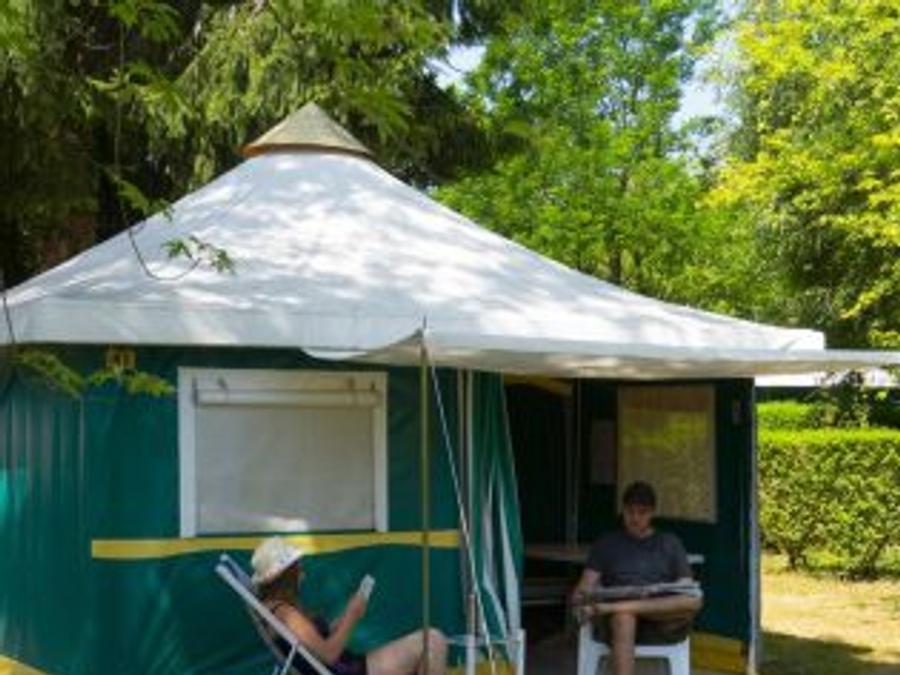 Bungalow toilé 4 personnes - Lodge Eco 2 chambres 4 (sans sanitaire) 0