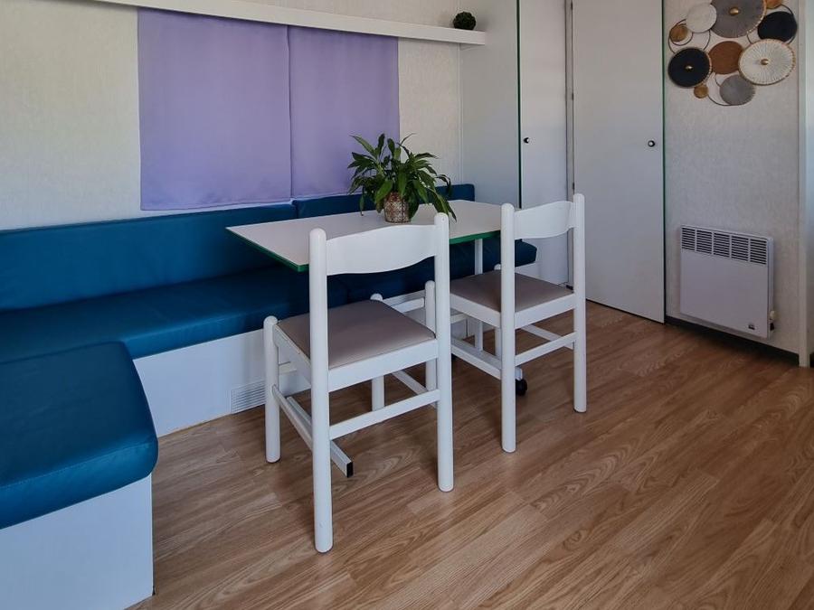 Mobilhome 4 personnes - 2 chambres avec sanitaire 1